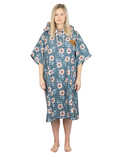 All in Ladies Poncho Flower