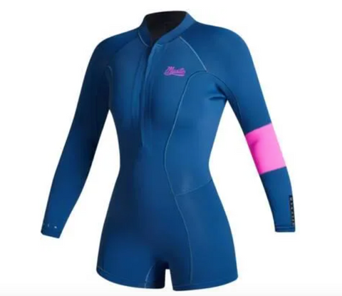 Mystic Lunar longarm 2/2 mm shorty , frontzip