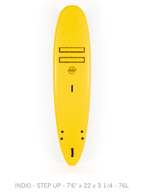 Indio Softtop Stepup 7´6 Apple Yellow
