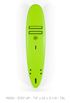 Indio Softtop Stepup 7´6 Apple Green
