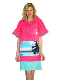 Poncho Pink Wave